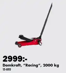 Biltema Domkraft, Racing erbjuda