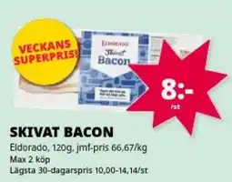 Tempo Eldorado skivat bacon erbjuda