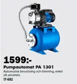 Biltema Pumpautomat PA 1301 erbjuda