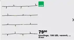 Biltema Ljusslinga, 100 LED, varmvit, ... erbjuda