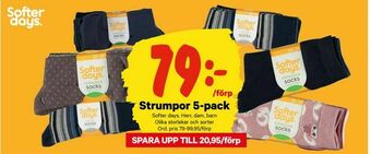 Strumpor 5-pack