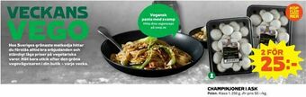 Coop Extra Champinjoner i ask erbjuda