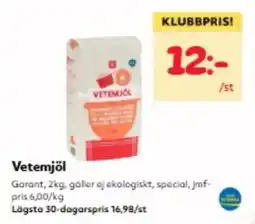 Hemköp Garant vetemjöl erbjuda