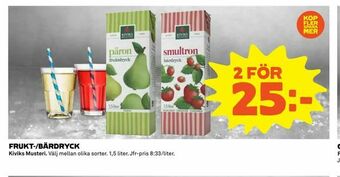 Coop Extra Frukt-/bärdryck erbjuda