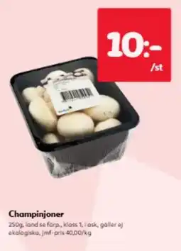 Hemköp Champinjoner erbjuda