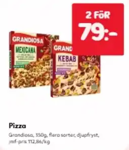 Hemköp Grandiosa pizza erbjuda