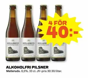 Alkoholfri pilsner