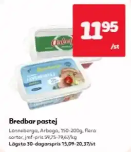 Hemköp Bredbar pastej erbjuda