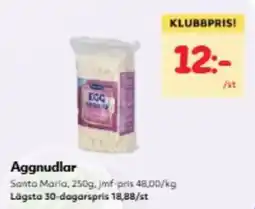 Hemköp Santa Maria Aggnudlar erbjuda