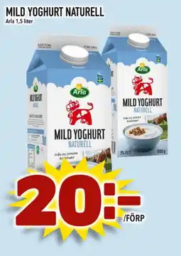 Prisma Mat Arla mild yoghurt naturell erbjuda