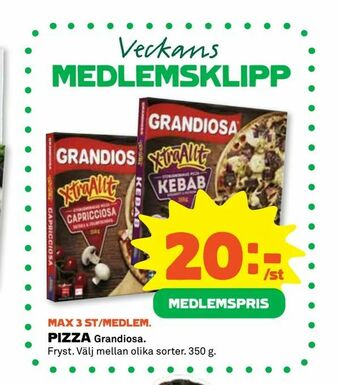 Coop Forum Pizza erbjuda