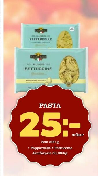 Nelins Pasta erbjuda
