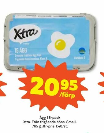 Stora Coop Ägg 15-pack erbjuda