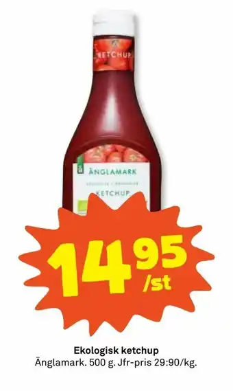 Stora Coop Ekologisk ketchup erbjuda