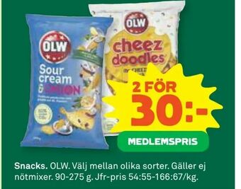 Stora Coop Snacks erbjuda