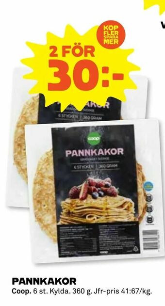 Stora Coop Pannkakor erbjuda