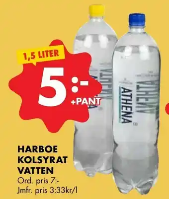 ÖoB Harboe kolsyrat vatten erbjuda