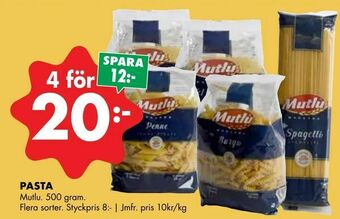 ÖoB Pasta erbjuda