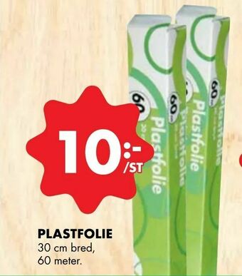 ÖoB Plastfolie erbjuda