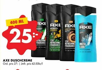 ÖoB Axe duschcreme erbjuda