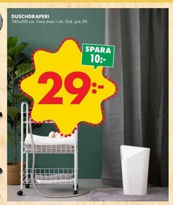 ÖoB Duschdraperi erbjuda