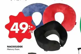 ÖoB Nackkudde erbjuda