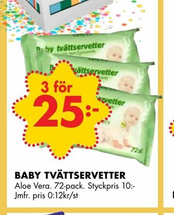 ÖoB Baby tvättservetter erbjuda