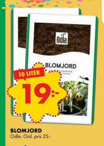 ÖoB Blomjord erbjuda
