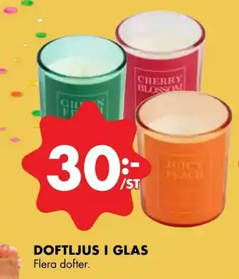 ÖoB Doftljus i glas erbjuda