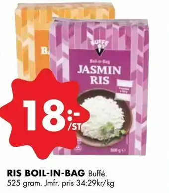 ÖoB Ris boil-in-bag erbjuda