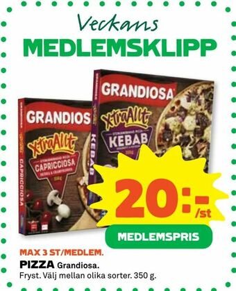 Stora Coop Pizza erbjuda