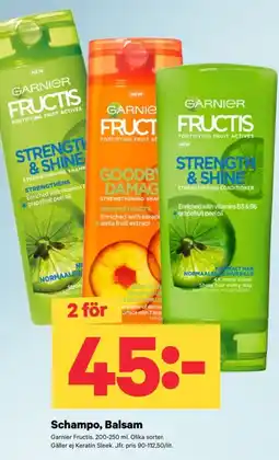 City Gross Garnier Fructis erbjuda