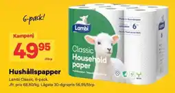 City Gross Lambi hushållspapper erbjuda