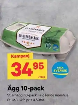 City Gross Ägg 10-pack erbjuda