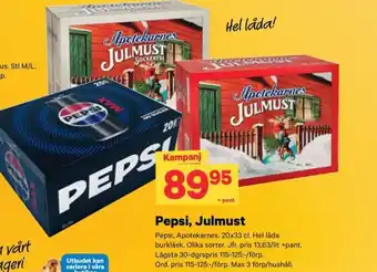 Pepsi, Julmust
