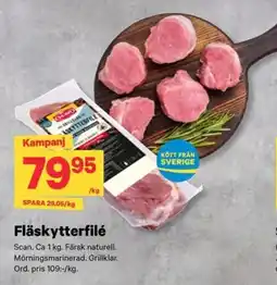 City Gross Ica fläskytterfilé erbjuda