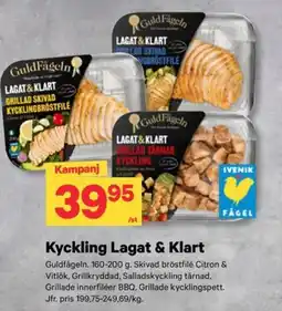 City Gross Guldfågeln kyckling lagat & klart erbjuda