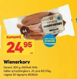 City Gross Wienerkorv erbjuda