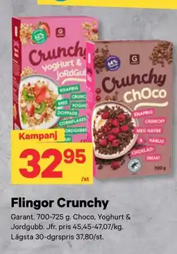 City Gross Flingor Crunchy erbjuda