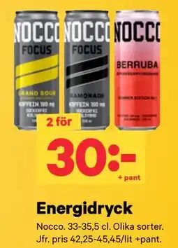 City Gross Energidryck erbjuda