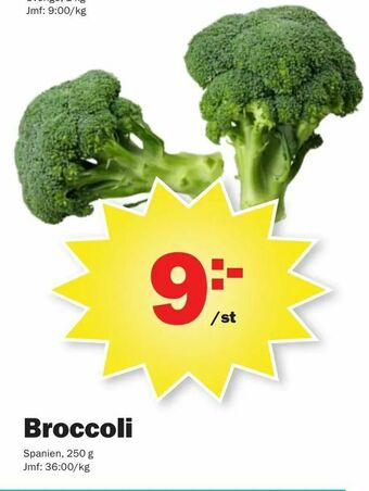 Pekås Broccoli erbjuda