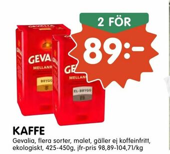 Tempo Kaffe erbjuda