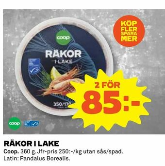 Coop Räkor i lake erbjuda