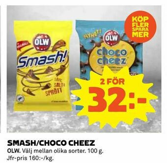 Smash/choco cheez