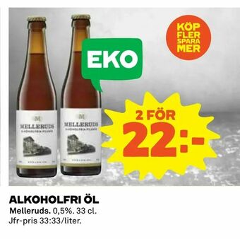 Coop Alkoholfri öl erbjuda