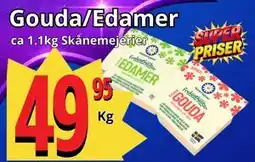 Supergrossen Gouda/Edamer erbjuda