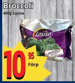 Supergrossen Broccoli erbjuda