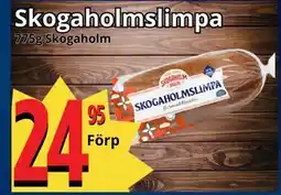 Supergrossen Skogaholmslimpa erbjuda