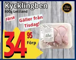 Supergrossen Kycklingben erbjuda