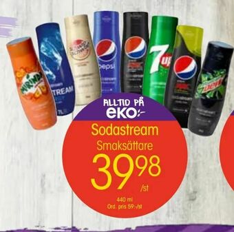 EKO Sodastream Smaksättare erbjuda